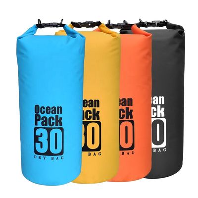 5L 10L 15L 容量の屋外 500D PVC 防水ドライ バッグ