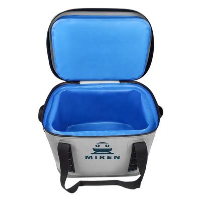 20L 正方形のソフト クーラー、キャンプ クーラー バッグ漏れ防止多目的