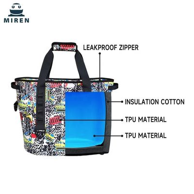 30L 冷蔵ピクニッククーラーバッグ防水外出用