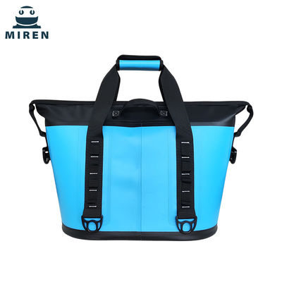 オーダーメイド 30L ブルー 漏れ防止 隔離 ソフト クーラー バッグ 屋外 ピクニック