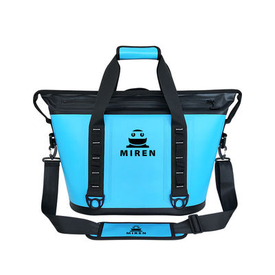 オーダーメイド 30L ブルー 漏れ防止 隔離 ソフト クーラー バッグ 屋外 ピクニック