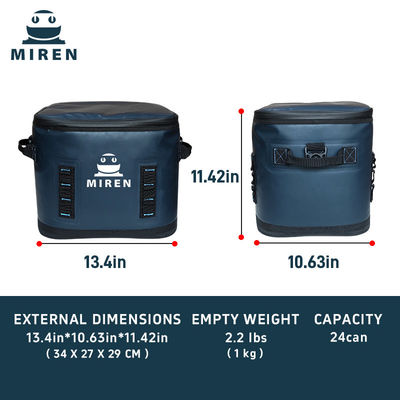 シープは14Lの広角ホッパー冷却器で 24缶のビールを収納できる漏れ防止の内膜です!